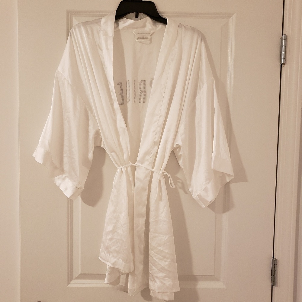 Victoria Secrets Bride White Robe - Picture 2 of 4